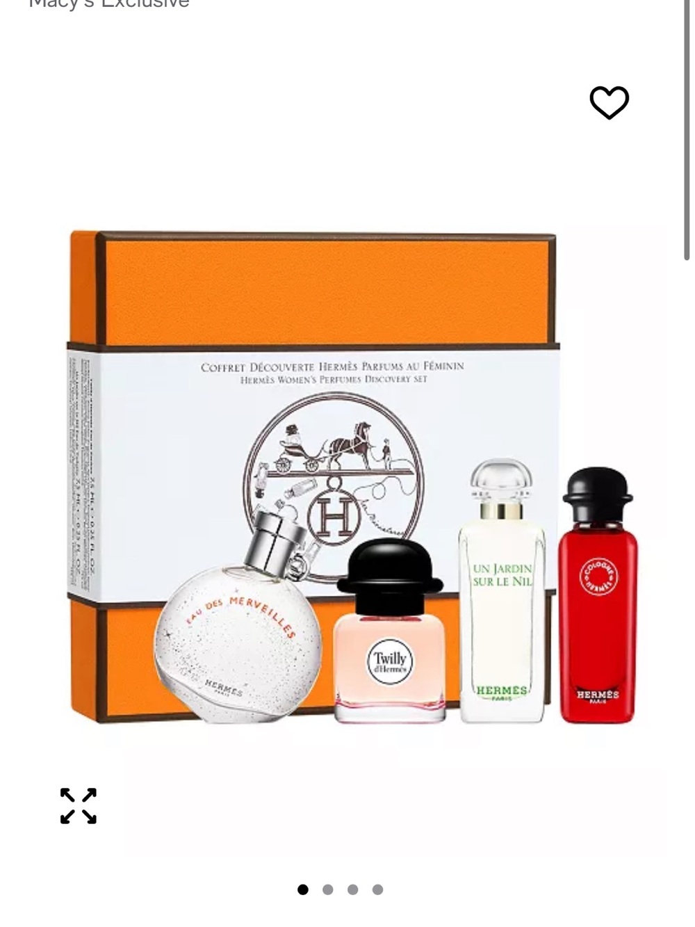 NWB-HERMES Perfume Discovery Set